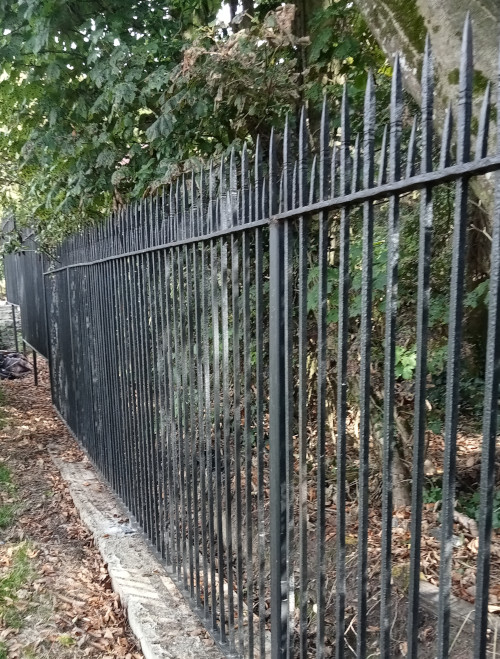 This time the fence will remain upright