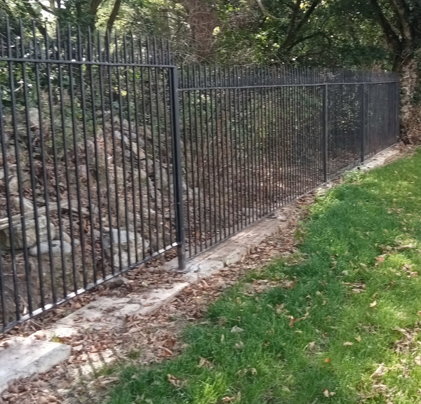 The fence is as good as, actually better than, new.