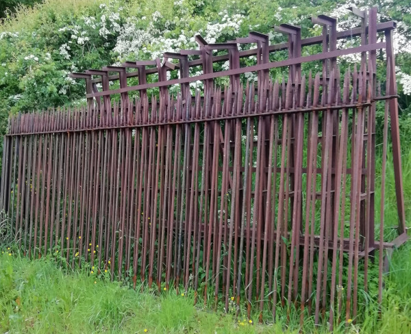 Finally making progress, sections repaired and ready to be reinstated